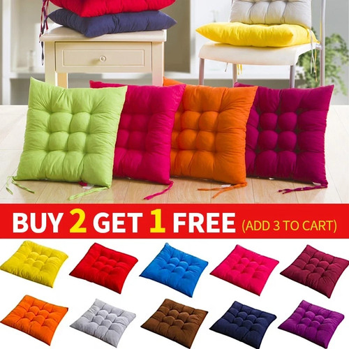 Chair seat pads - cushions, tie