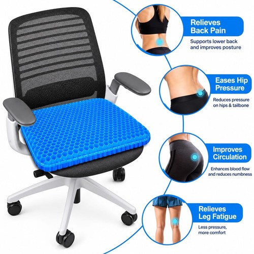 Gel seat cushion - , thick