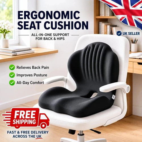 Ergonomic memory foam coccyx - foam,