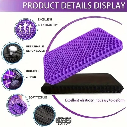 Gel seat cushion - , thick