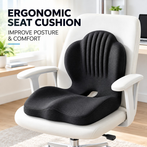 Ergonomic memory foam seat - ergonomic,