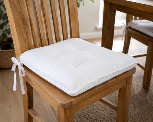 Clinton white chair pad - clinton,