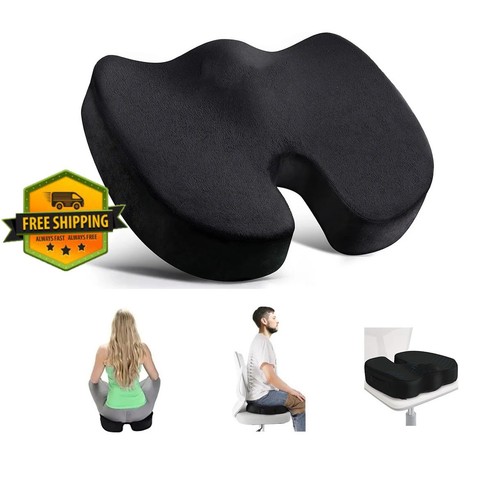 Memory foam shaped seat - memory, u-shaped