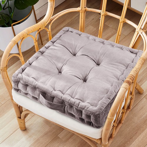 Thickened velvet cushion - velvet, chair