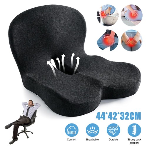 Memory foam seat - cushion, for