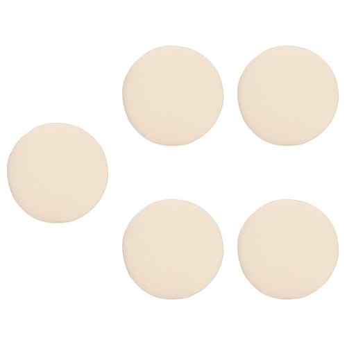 White memory foam - pu, round