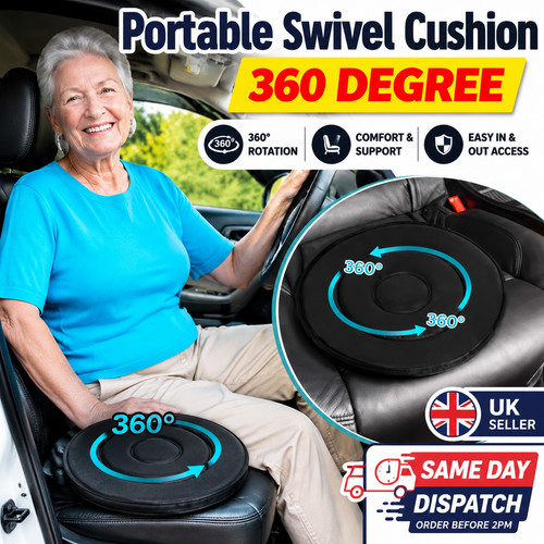 Portable swivel cushion 360 - cushion,