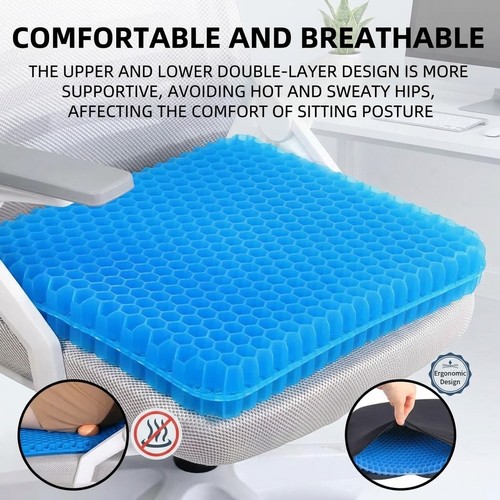 Honeycomb gel seat cushion - gel,