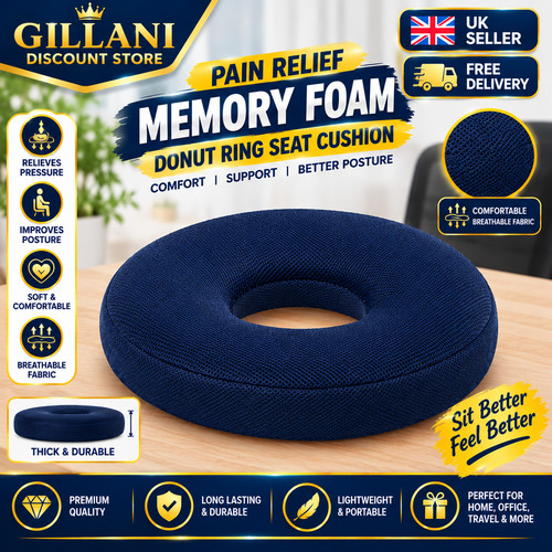 Donut seat cushion memory - cushion, foam